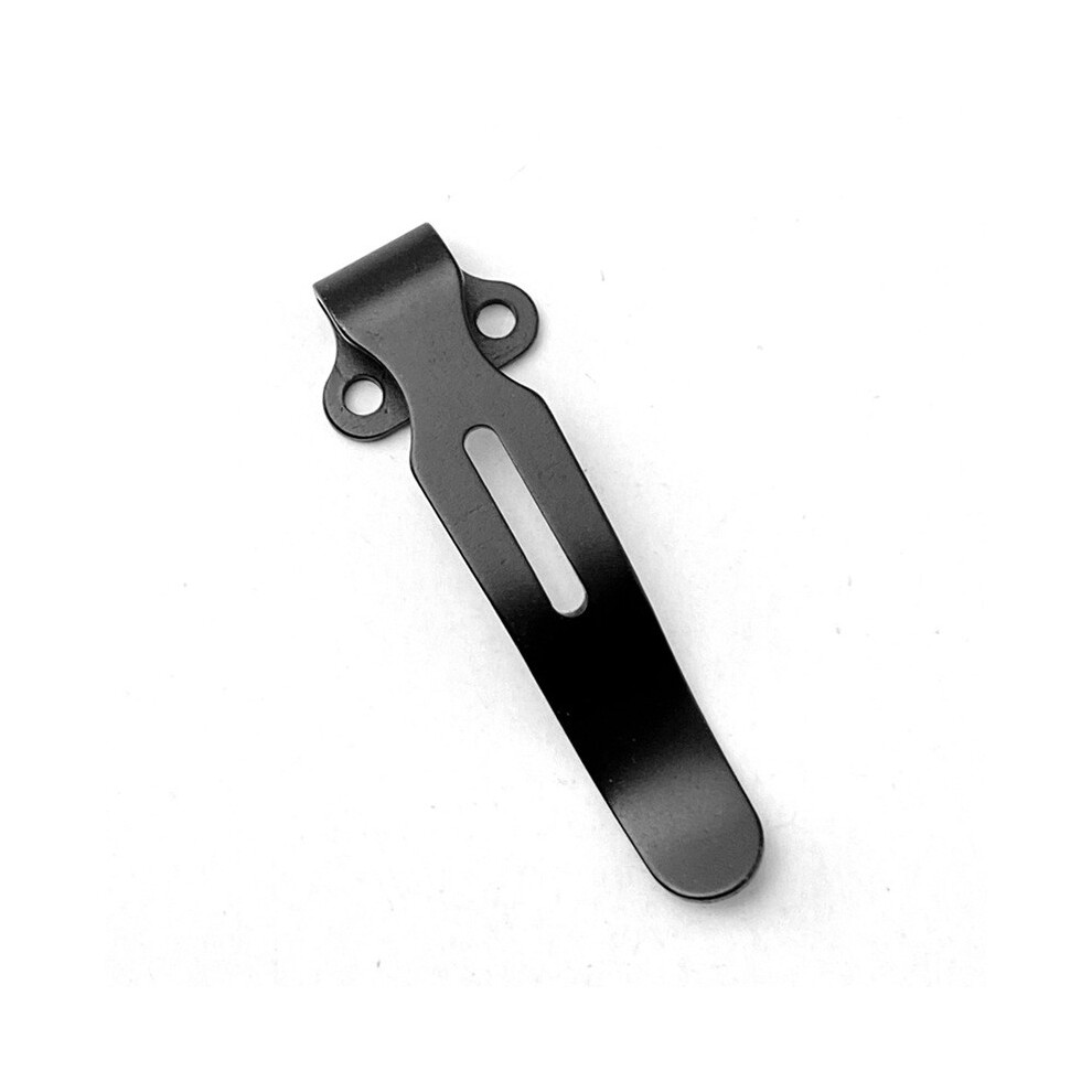 (Black) Deep Carry Stainless Steel Pocket Clip Back Clamp For Benchmade Bugout 535 Black 320997705949
