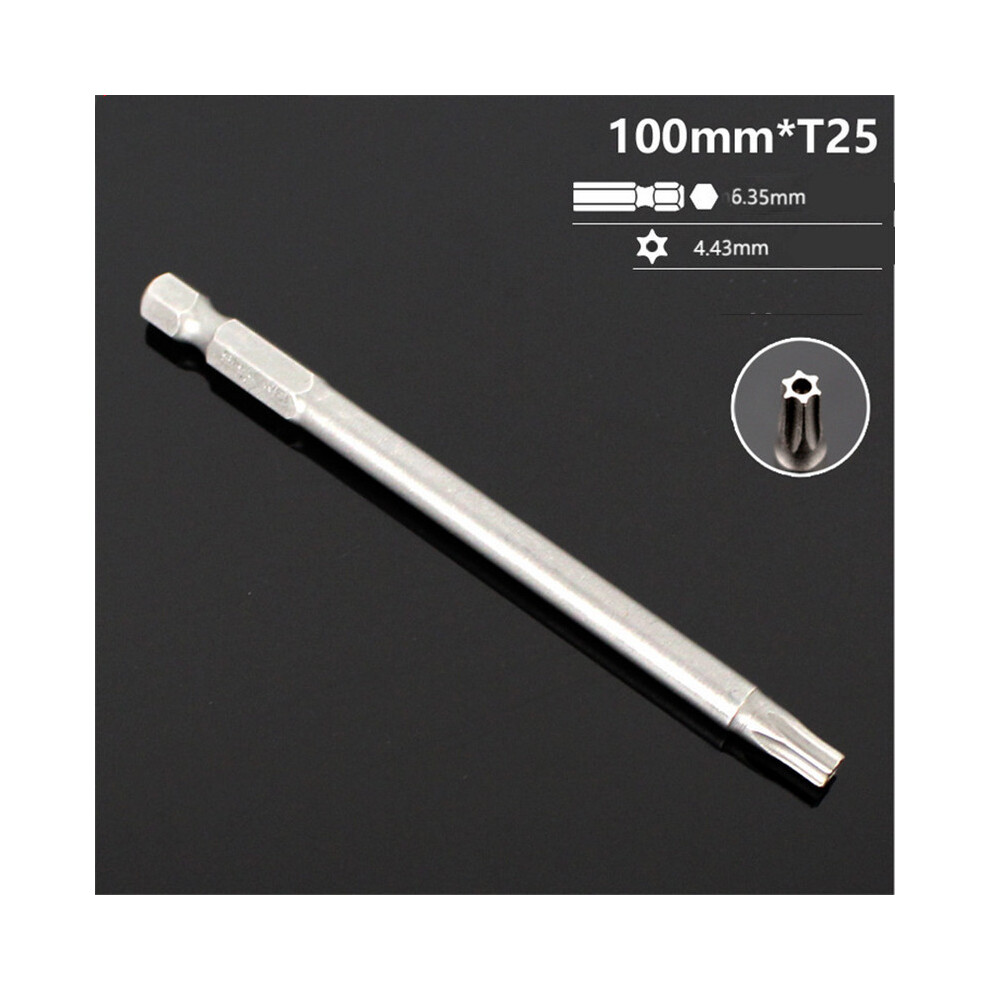 (T25) Strong Magnetic T6-T40 Torx Head Screw Driver Bit Set Security Tamper Proof 115295276310