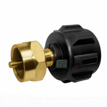 Qcc1 To Pol One-pound Gas Cylinder Inflation With Overcurrent Protection Brass Interface Accessories Amce Adapter