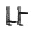 2X GPU Support Frame Adjustable GPU Brace Prevent Sagging Video Card Support Bracket for Chassis 12cm Fan Position Black 6