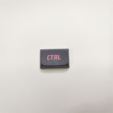 (Black) Non-Slip Ctrl Keycap for Logitech G810, G PRO X, G710, G610 - XDA Height