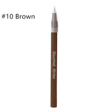 (Brown) 10 Colors Edible Pigment Brush Food Coloring Pen For Drawing Biscuits Fondant Cake Decorating Tools Cake DIY Tool