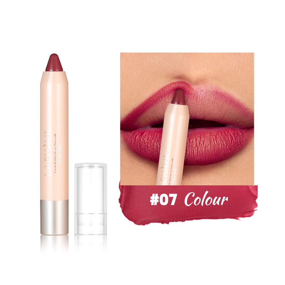 (#07) 8 Colors Matte Waterproof Lipstick Lip Pencil Pen Liner Lipliner Lipstick Pen