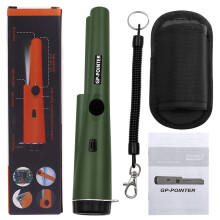 (green) 2020 upgrade Metal Detector pointer Pinpoint GP-pointerII waterproof Hand Held Metal Detector with Bracelet