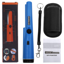 (blue) 2020 upgrade Metal Detector pointer Pinpoint GP-pointerII waterproof Hand Held Metal Detector with Bracelet