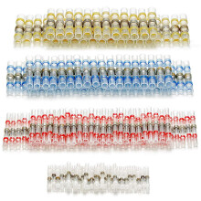 (150PCS boxed) 500/50PCS Solder Ring Heat Shrinkable Middle TubeWaterproof Heat Tube Terminals