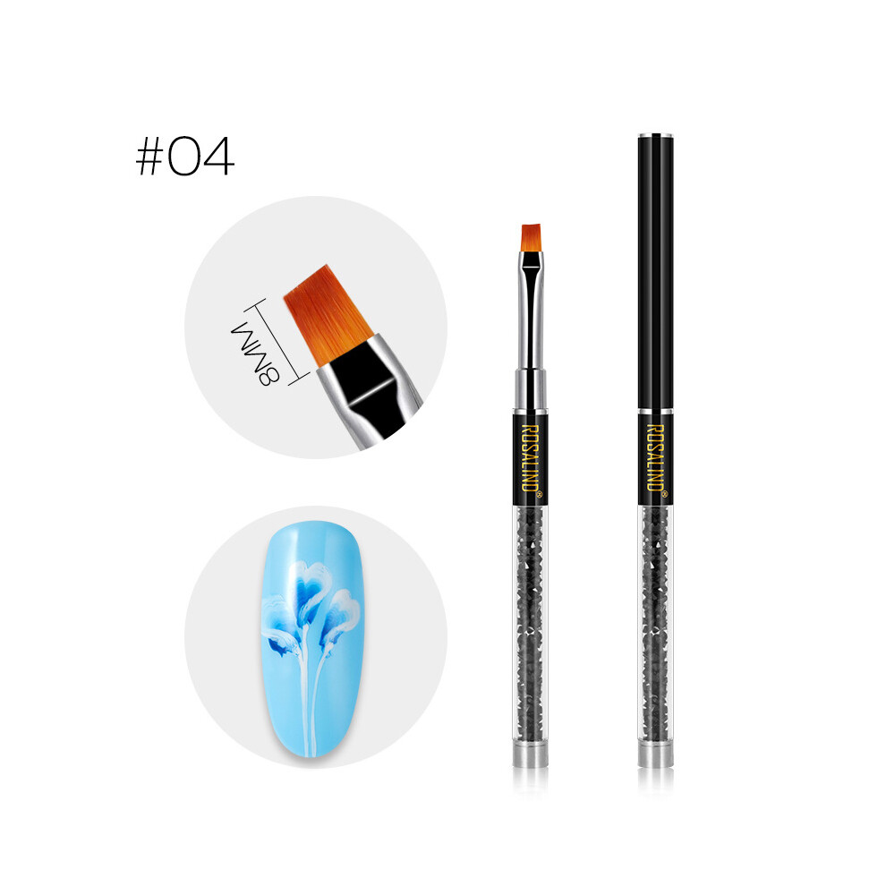 (#04) ROSALIND Nail Gel Polish Brush Dotting Painting Drawing Pen Nail Art Tools