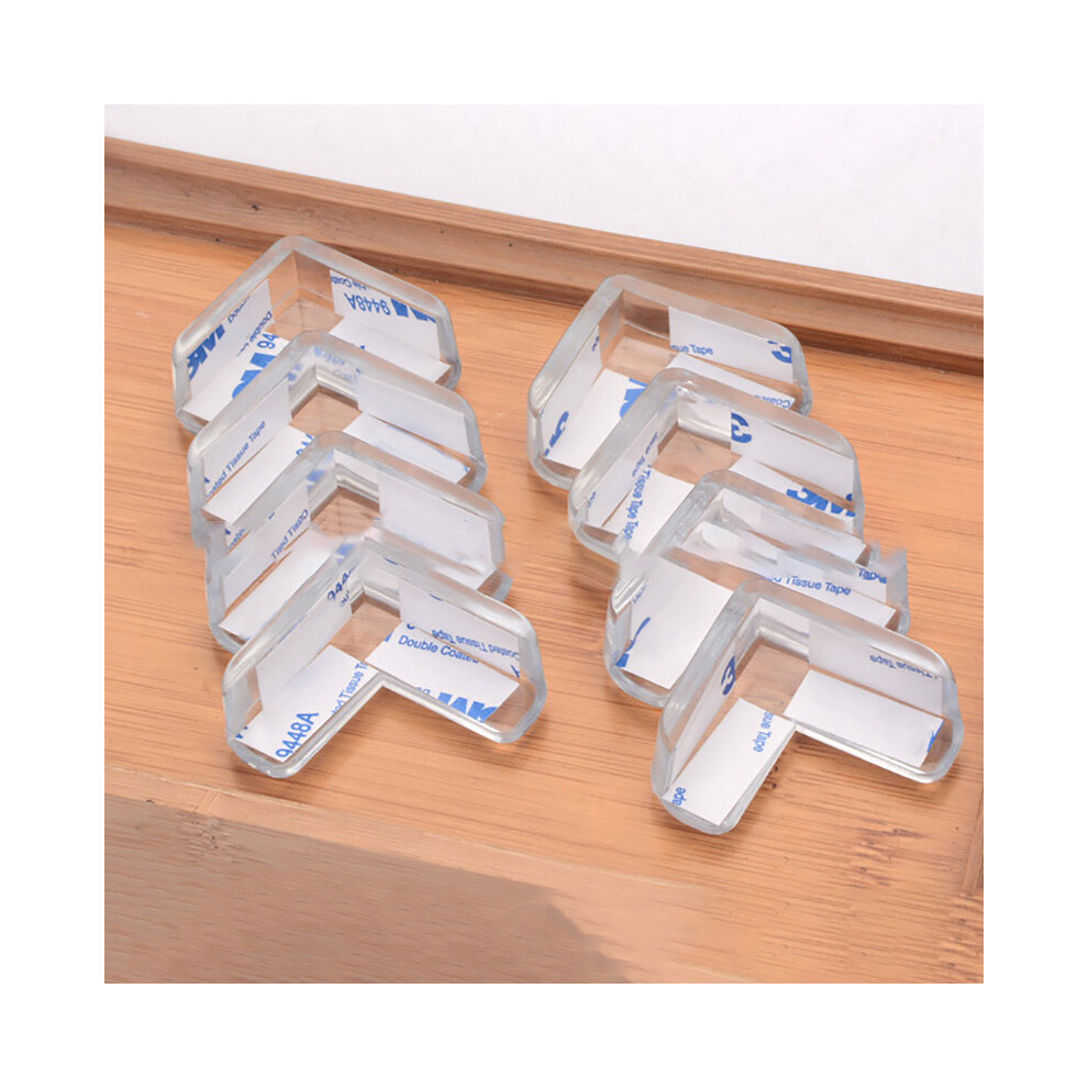 (8pcs) Children Baby Safety Bumper Strip Desk Table Edge Corner Protector Cushion Guard