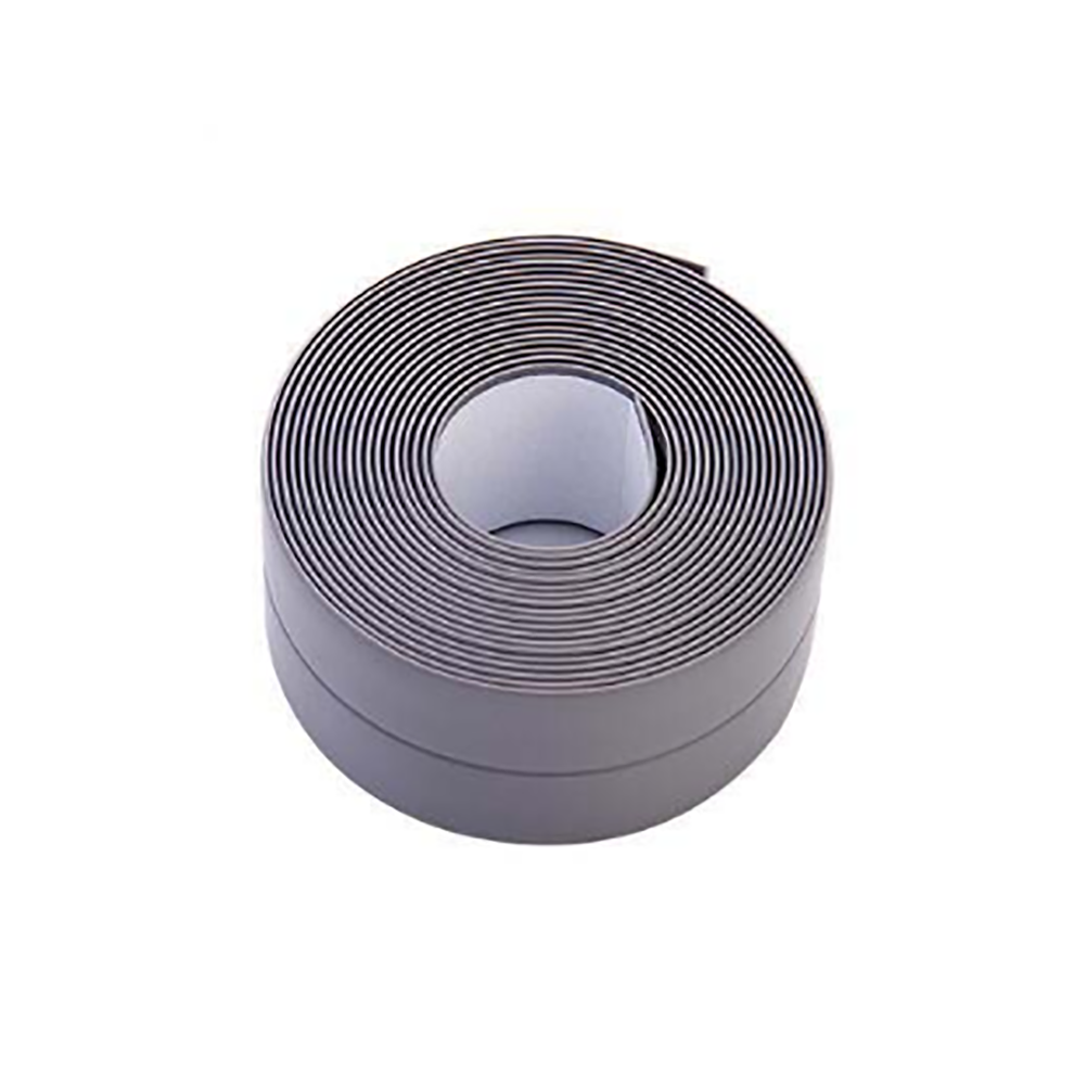 (Gray, 3.2M*2.2Cm) Kitchen Bathroom Waterproof Mildew-Proof Adhesive Tape Sink Gap Corner Sealing Strip 320997707349