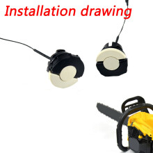 2PCS Gas Tank Fuel Cap Oil Cover for STIHL Chainsaw MS200 MS210 MS230 MS250 MS260 TB