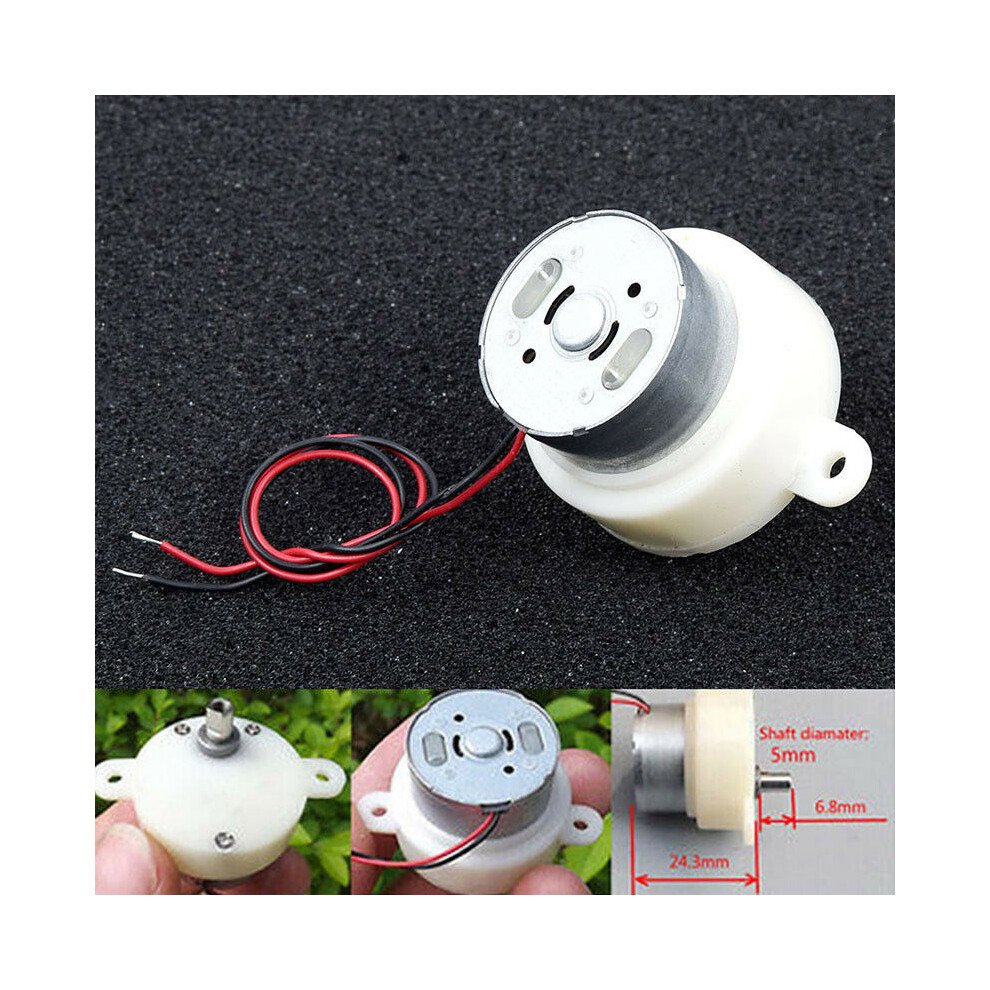 Mini 3-9V Dc Gearmotor High Torque Slow Speed Micro Electric Gear Motor Gearbox 320997772248