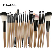 (Golden) Maange 22PCS Eye Makeup Brushes Set Foundation Powder Eyeshadow Brush Cosmetics Beauty Tools