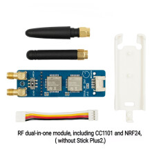 (With shell) M5Stack StickC Plus RF 2-in-1 Module NRF24 2.4GHz CC1101 433MHz Bruce Firmware