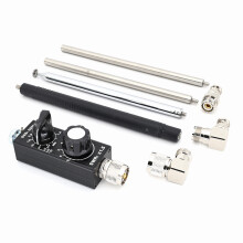 30W QRP Shortwave Antenna 5MHz-55MHz HF Antenna Full-Band Tuned Antenna Tuned SW Aerial FM Aviation UV for UHF VHF