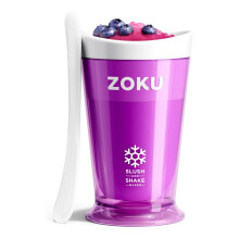 (deep plum) GENUINE Zoku Slush and Shake maker - frozen smoothies and milkshakes in minutes