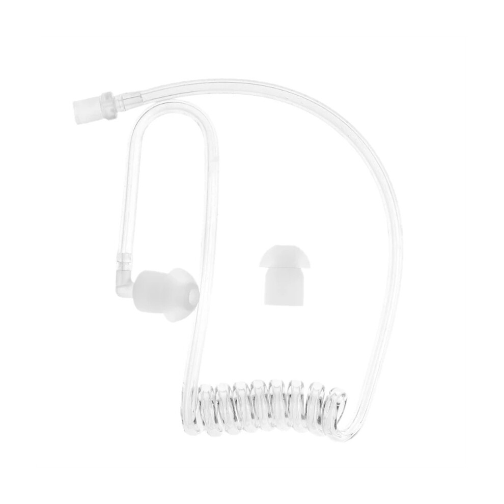 (1Pc-A) 1/5Pc Walkie-Talkie Coiled Acoustic Tube For Kenwood/Motorola Two-Way Radio 110691396181