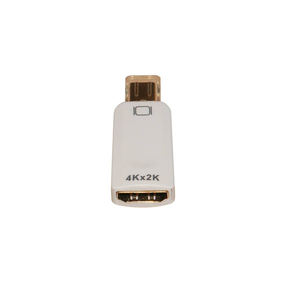(4K30hz ) Mini Displayport Dto Hdmi-Compatible 4K Adapter (Thunderbolt Compatible) For Macbook Pro Air White 110691400055
