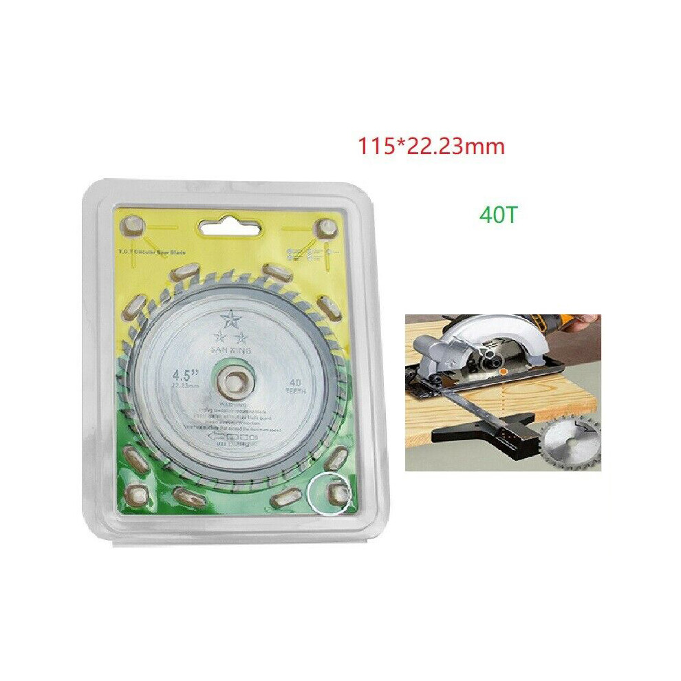 4.5 Inch Compact Circular Carbide Saw Blade Discs For Wood Plastic Cutting 320997772545