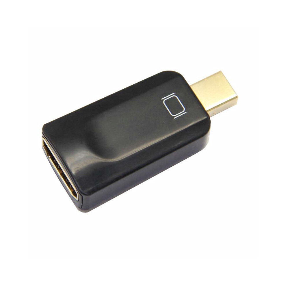 (1080P ) Mini Displayport Dto Hdmi-Compatible 4K Adapter (Thunderbolt Compatible) For Macbook Pro Air Black 110691400048
