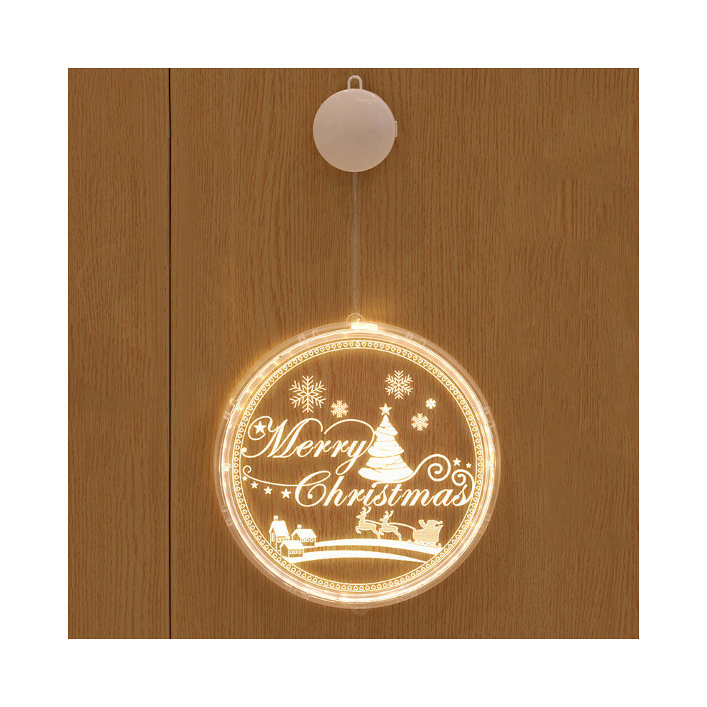 (Merry Christmas 2) 3D Led Christmas Snowflake S - Indoor Hanging Fairy S For Xmas Decor Light 113121842579
