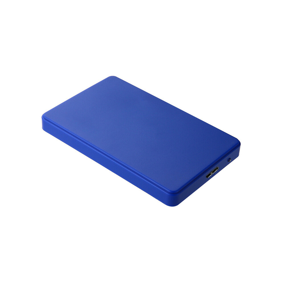( Usb3.0 Serial Port (Sata)) Mobile Hard Disk Box 2.5 Inch Usb3.0 Serial Notebook External Sata Hard Disk Box Blue 110691407672
