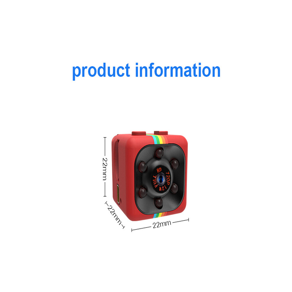 ( Puqing) Sq11 Mini Camera Hd 1080P Sensor Night Vision Camcorder Motion Dvr Micro Camera Sport Dv Video Small Camera Red 110691401472