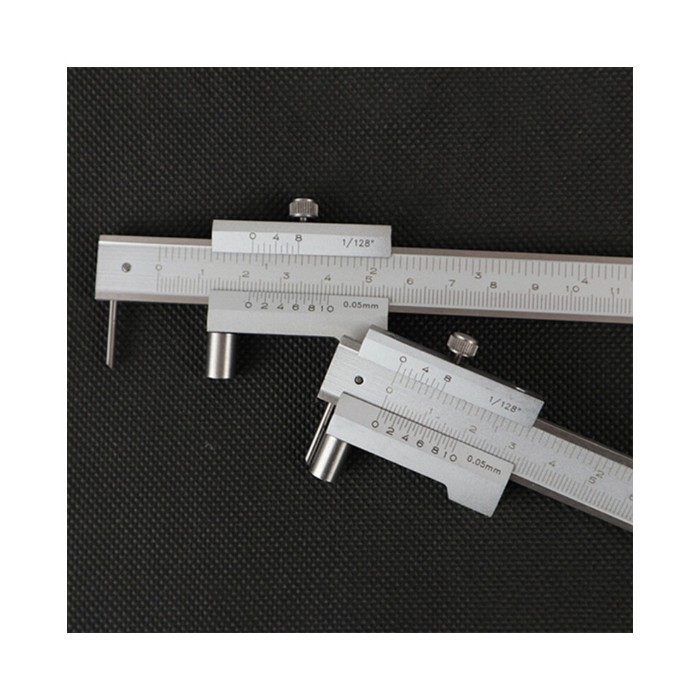 0-200Mm Precision Marking Vernier Caliper With Carbide Scriber & Parallel Gauge 113121494884