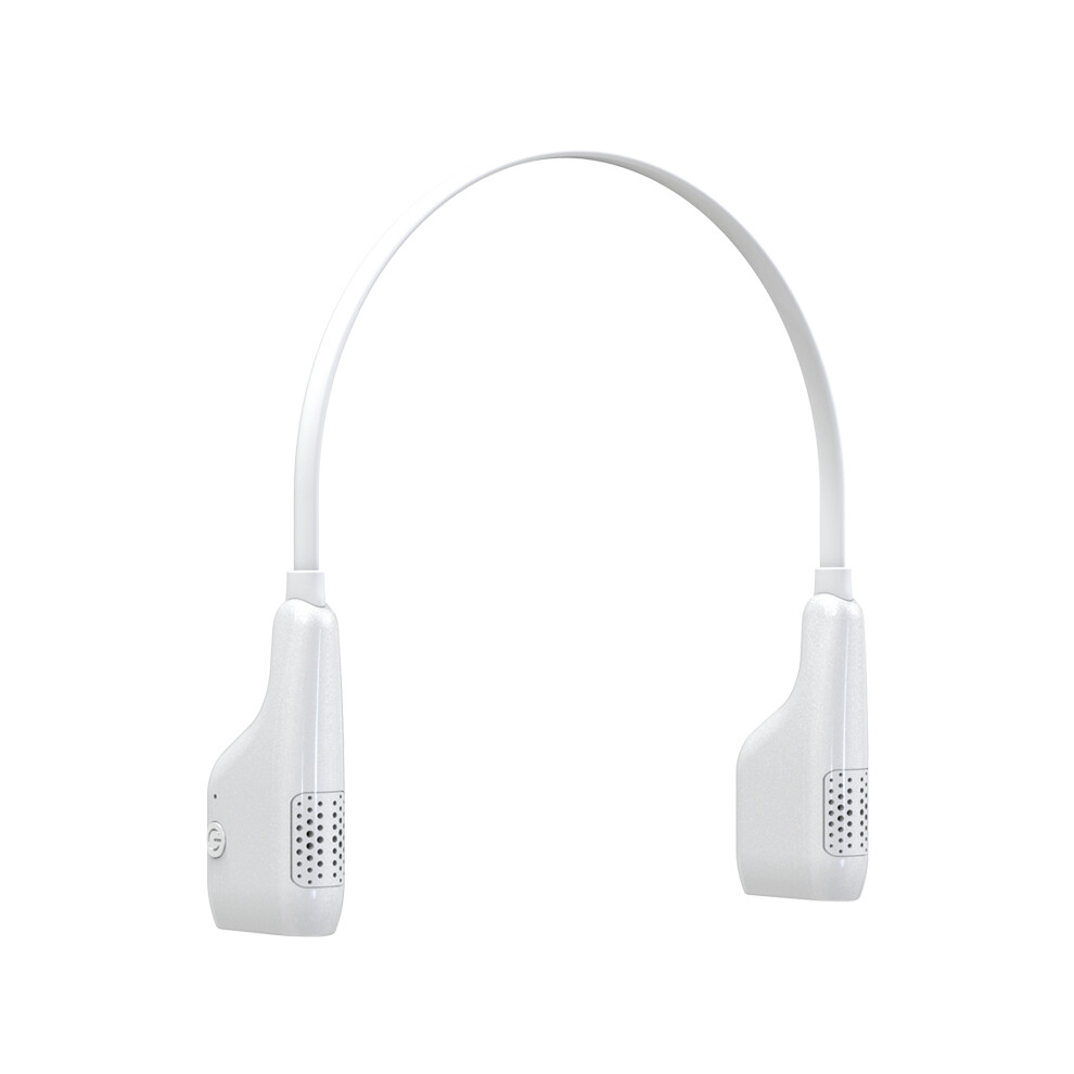 (White) Hanging Neck Mini Car Home Negative Ion Air Purifier Formaldehyde Smoke Remover White 110691403865