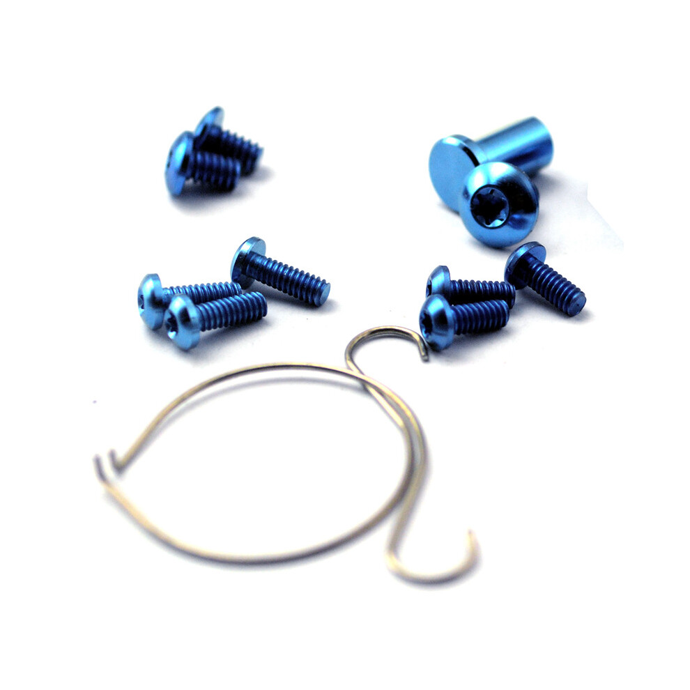 (Blue) Alloy Screws Spindle Pivot Hardware Parts Set For Benchmade 551-552-553 Griptilian 320997705390