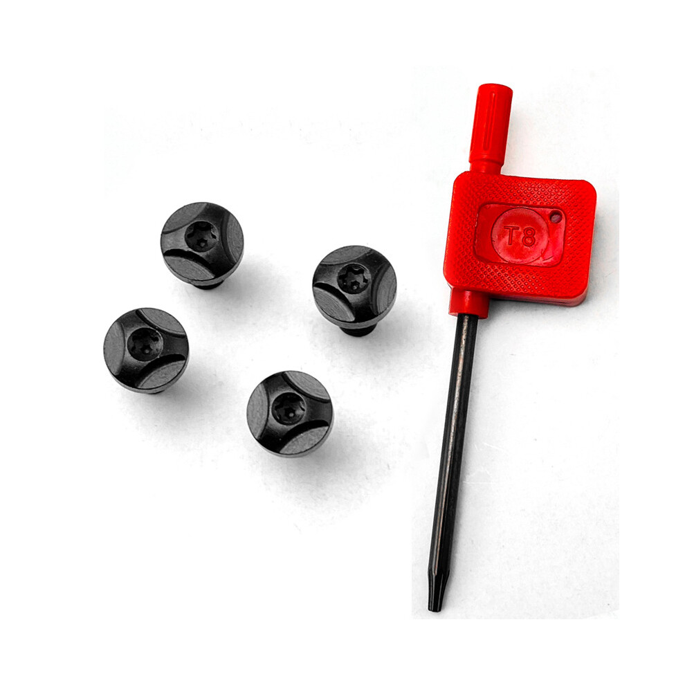 (Black) Custom For Cnc Stainless Steel Slotted Screws Set For 1911 Grips Model 320997706434
