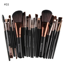 (#03) 22PCS Beauty Makeup Brushes Set Cosmetic Foundation Powder Blush Eye Shadow Lip Blend Make Up Tool Kit