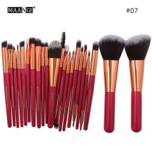(#07) 22PCS Beauty Makeup Brushes Set Cosmetic Foundation Powder Blush Eye Shadow Lip Blend Make Up Tool Kit