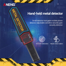 Handheld Metal Detector High Sensitivity Scanner Meter Sound/Vibration Alarm