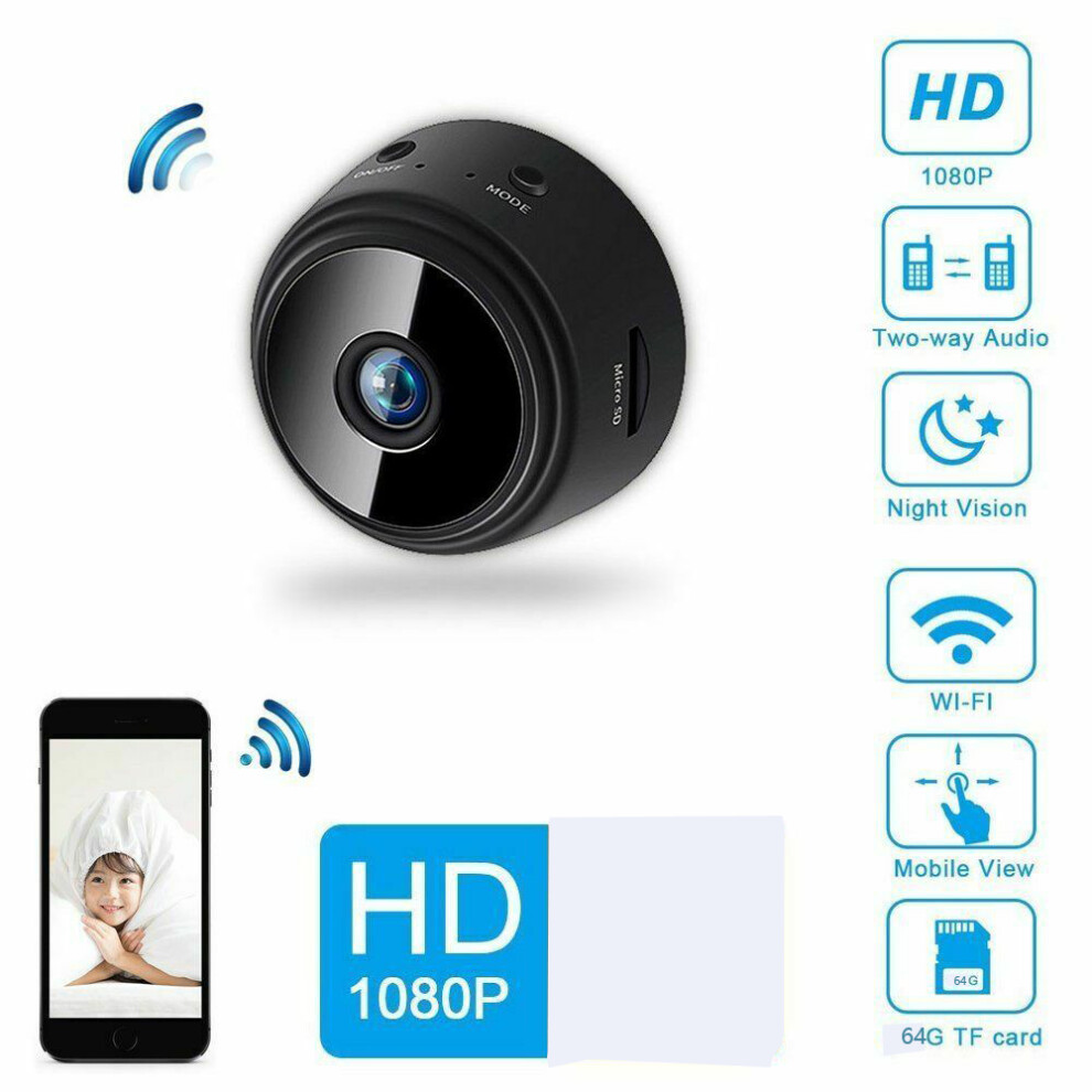 Mini Spy Camera Wireless Wifi Ip Security Camcorder Hd 1080P Dv Dvr Night Vision 110691401588