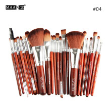 (#04) 22PCS Beauty Makeup Brushes Set Cosmetic Foundation Powder Blush Eye Shadow Lip Blend Make Up Tool Kit