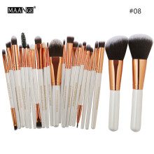 (#08) 22PCS Beauty Makeup Brushes Set Cosmetic Foundation Powder Blush Eye Shadow Lip Blend Make Up Tool Kit