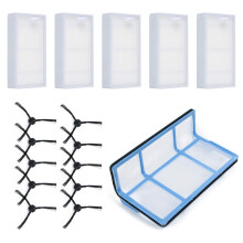 Replacement Filters Side Brushes For Medion MD 18500 /18600 /MD18501 Vacuum Cleaner