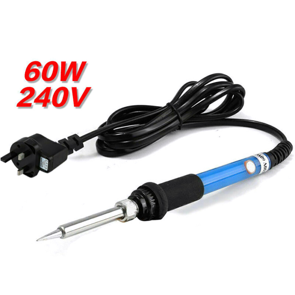(Uk) 110V/220V 60W Adjustable Electric Temperature Welding Soldering Iron Tool 320997710639