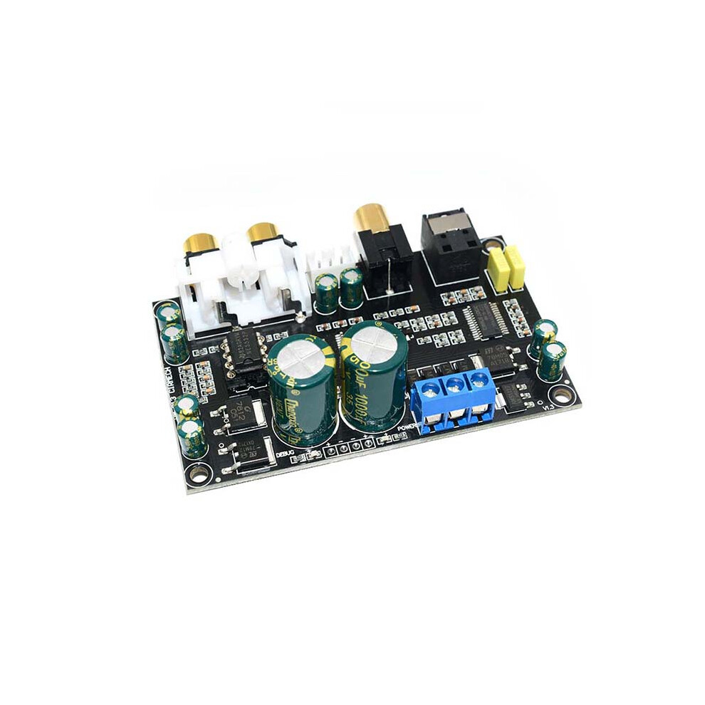 Hifi Cs4398+Cs8416 Coaxial Optical Fiber Audio Decoder Dac Board 24Bit 192Khz 110691402530