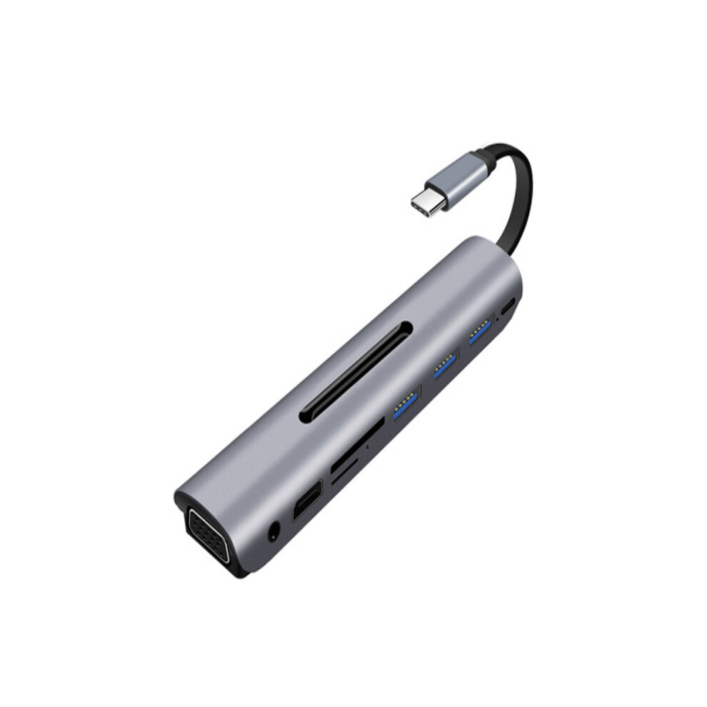 9 In 1 Usb-C Docking Station High Speed Type C To Vga Hdmi Multifunction Hub 110691403377