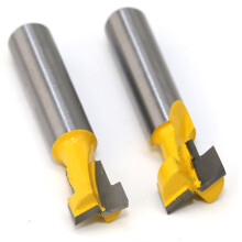 (2PCS) 1pc 8mm Shank High Quality T-Slot Cutter Router Bit for 1/4"" Hex Bot