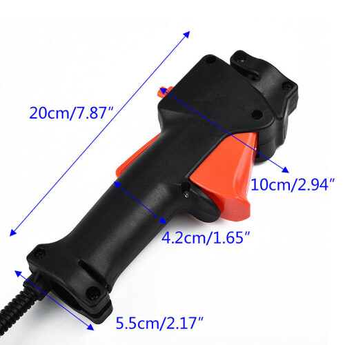 Universal Strimmer Trimmer Brush Cutter Handle Switch Throttle Trigger Cable Kit