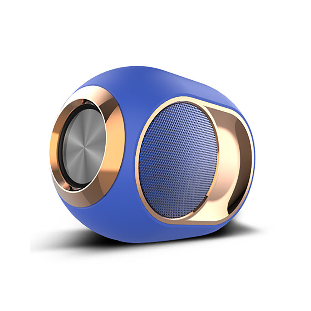 (Blue) X6 Mini Tooth 5.0 Speaker Subwoofer Tws Wireless Stereo Audio Fm Radio Aux Blue 110691403230