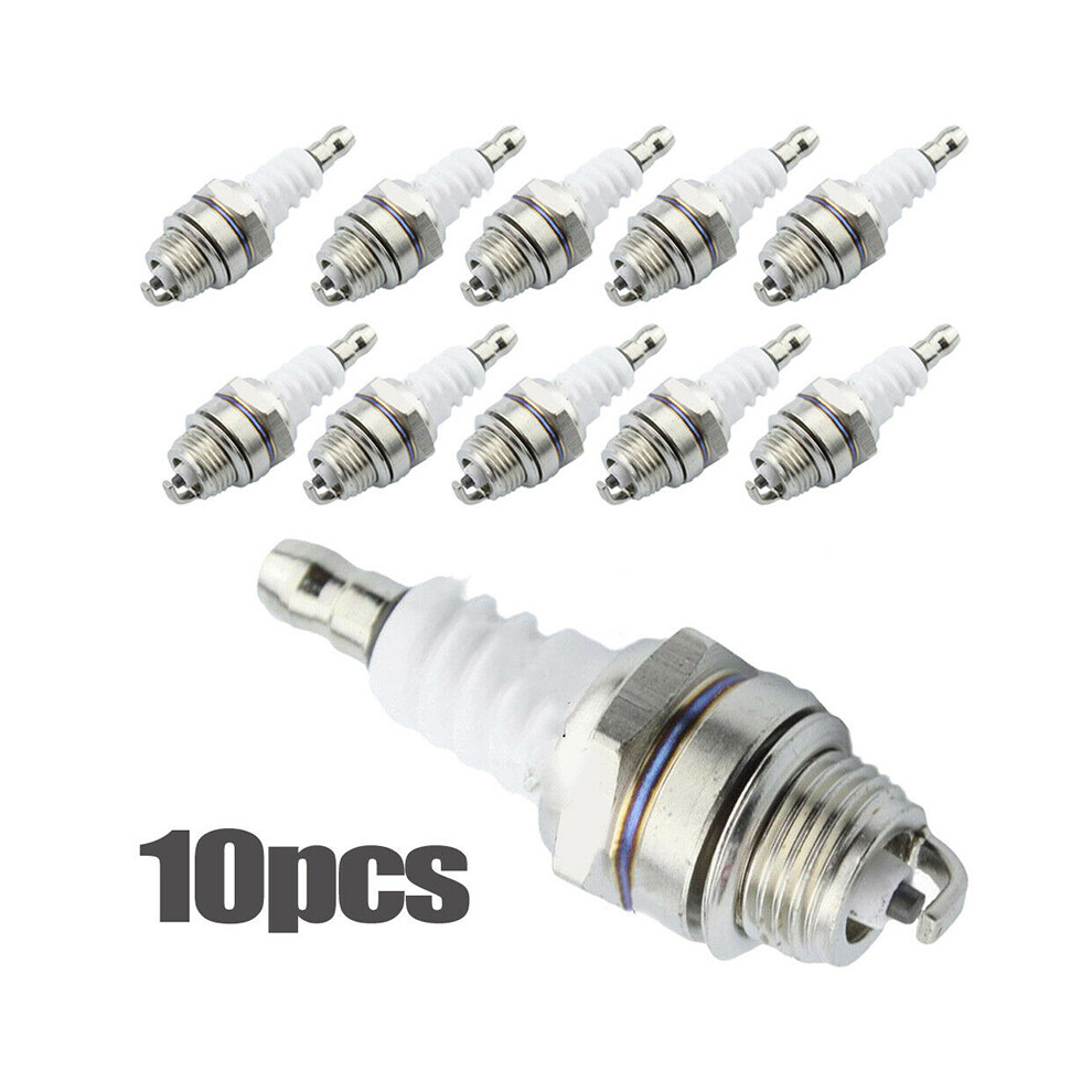 10Pcs L7t Spark Plug For Small Engines Lawn Mover Trimmer Chainsaw Strimmer 115295296578
