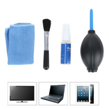 4 in1 Screen Cleaning Kit For TV LED PC Monitor Laptop Tablet iPad Cleaner D