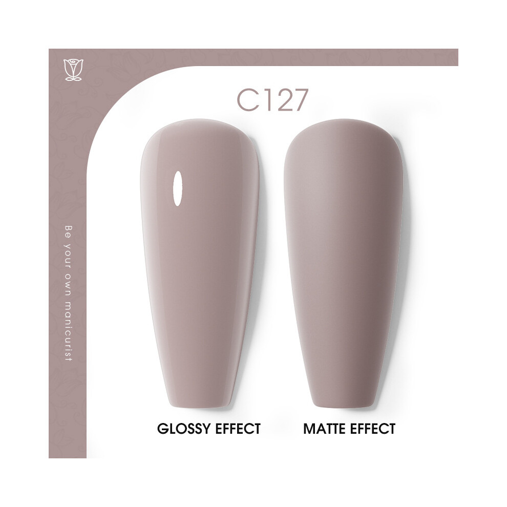 (RAI-JLC127) 7ML Nail Gels Nail Gel Polish Soak Off Nail Varnish Top Base Coat Colour