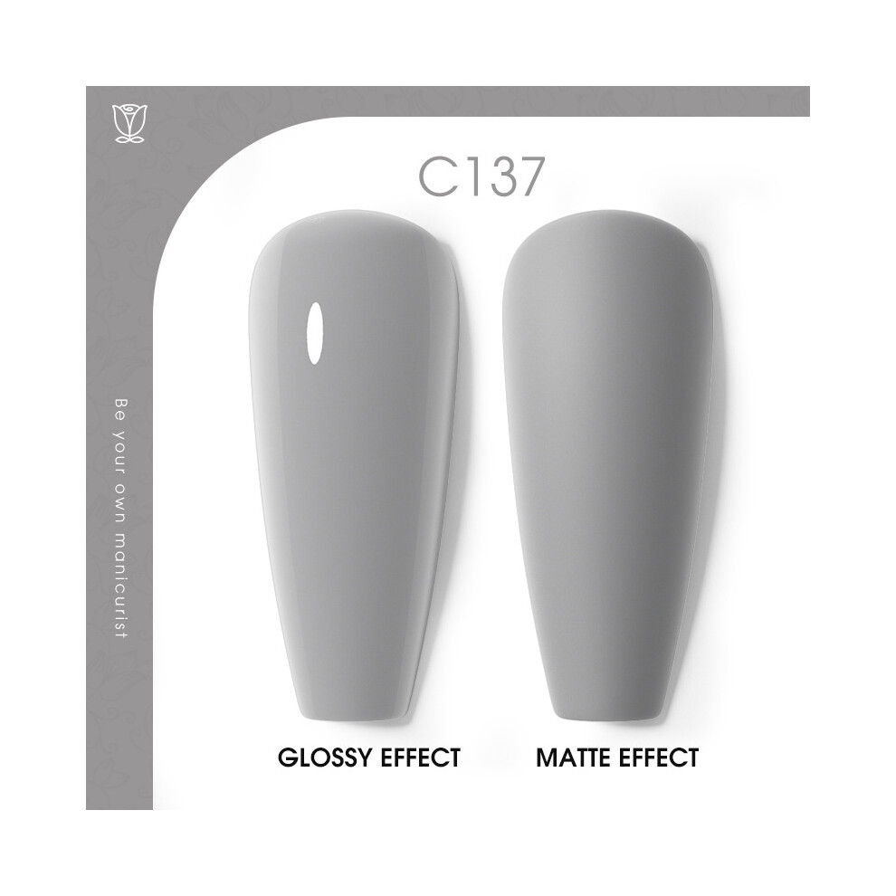 (RAI-JLC137) 7ML Nail Gels Nail Gel Polish Soak Off Nail Varnish Top Base Coat Colour