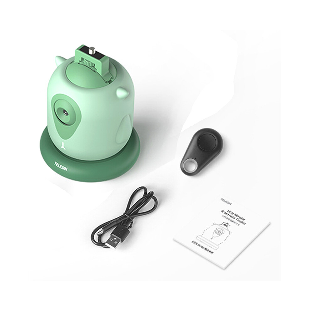 (Light ) Telesin Auto Smart Shooting Selfie Gimbal 360?? Rotation Face Tracking Live Vlog Green 110691416100