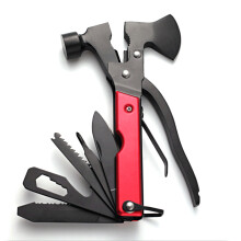 (Red) Multifunctional axe hammer