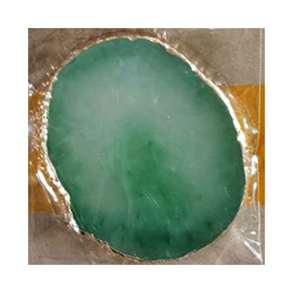 (Green) Resin Stone Nail Art Palette Holder For Gel Nail Polish Painting Mix Stir Plate